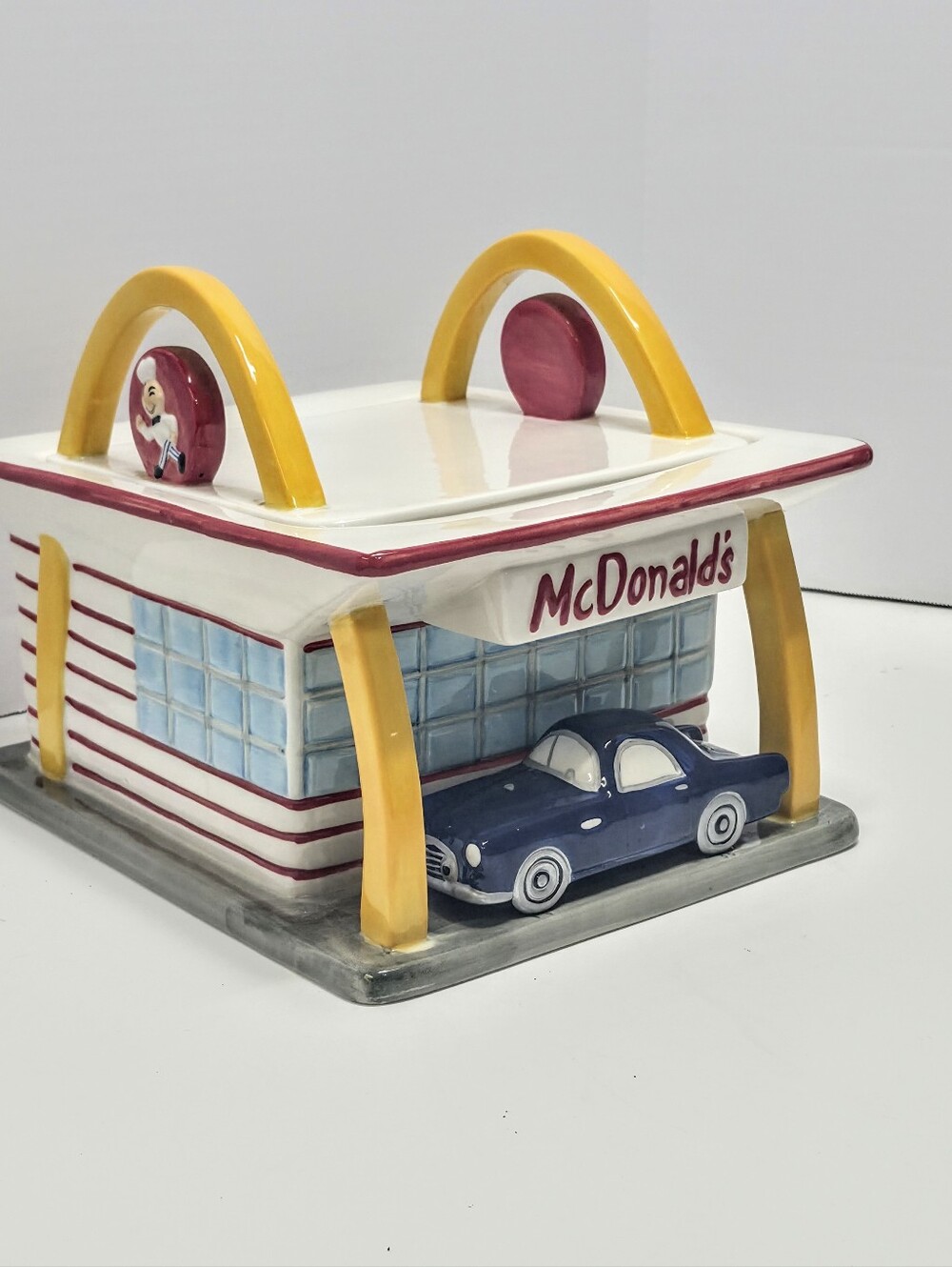 Rare 2004 McDonald's Nostalgic Restaurant Cookie Jar